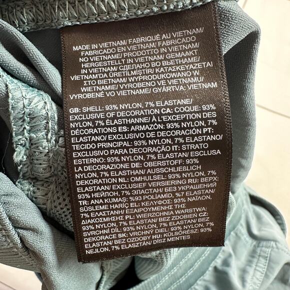 The North Face Pants Womens XL Blue Aphrodite Motion Capri Hiking Active Outdoor - Picture 5 of 14